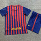 2011/2012 Retro Kids Size Barcelona Home Football Shirt 1:1 Thai Quality