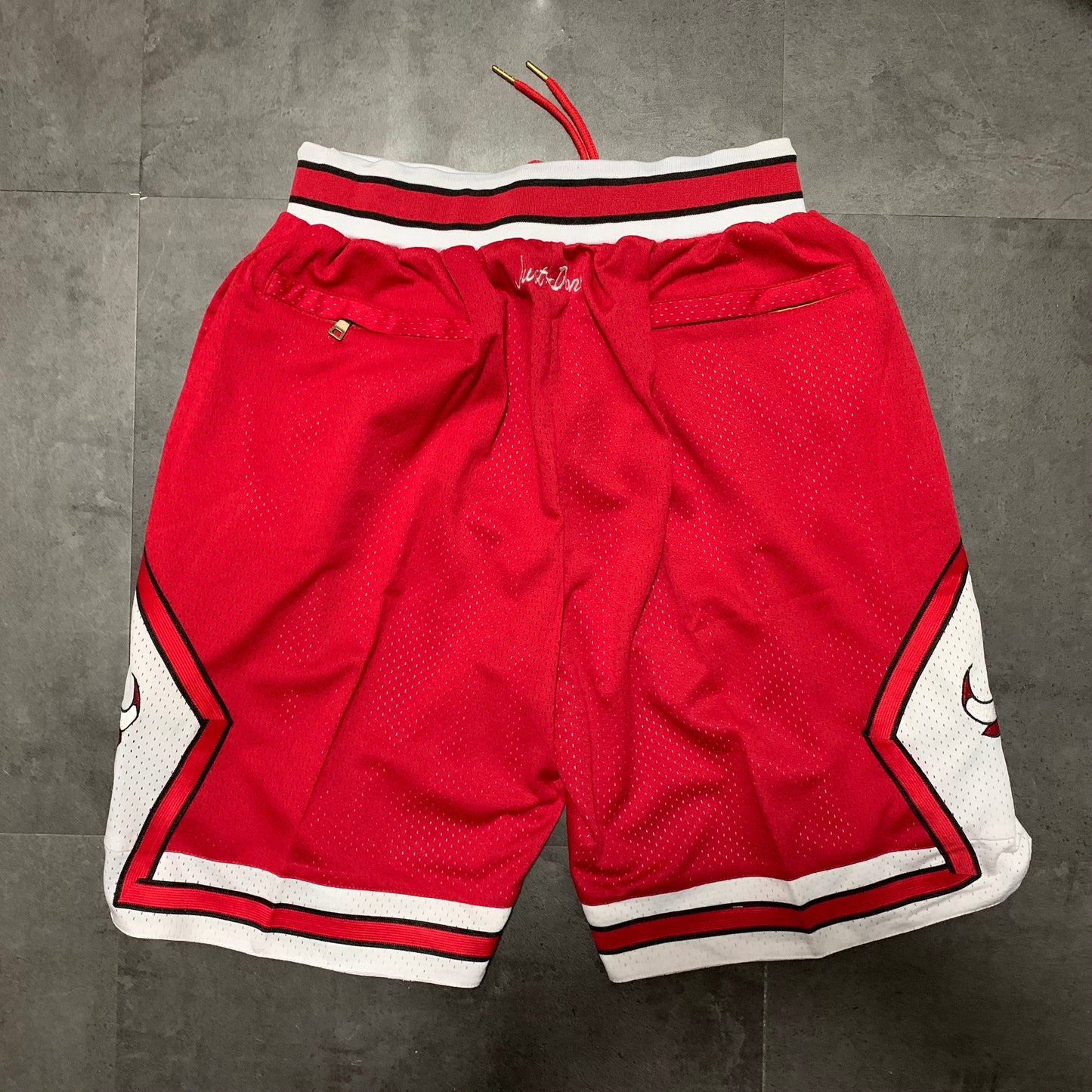 Chicago Bulls JUST DON shorts red