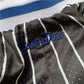 Orlando Magic JUST DON co-branded shorts black vertical stripes