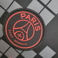 2021/2022 Psg Paris Saint-Germain Training Wear Black And Gray Plaid