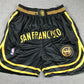 Pocket Pants 24 Warriors Black City Edition Shorts