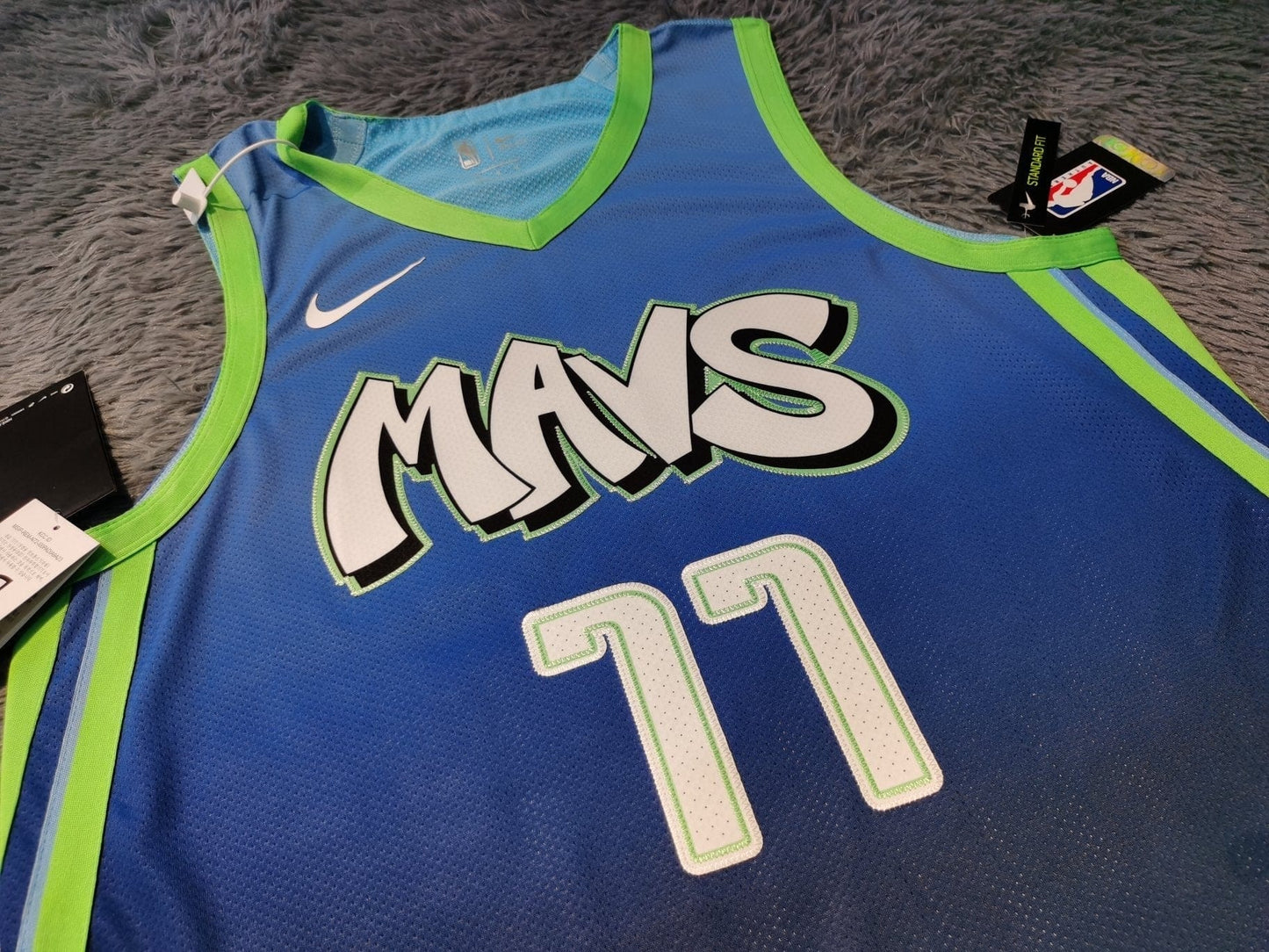 Custom Dallas Mavericks City Edition Authentic Jersey