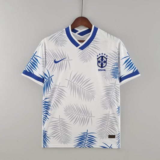 2022 Brazil Classic White Soccer Jersey