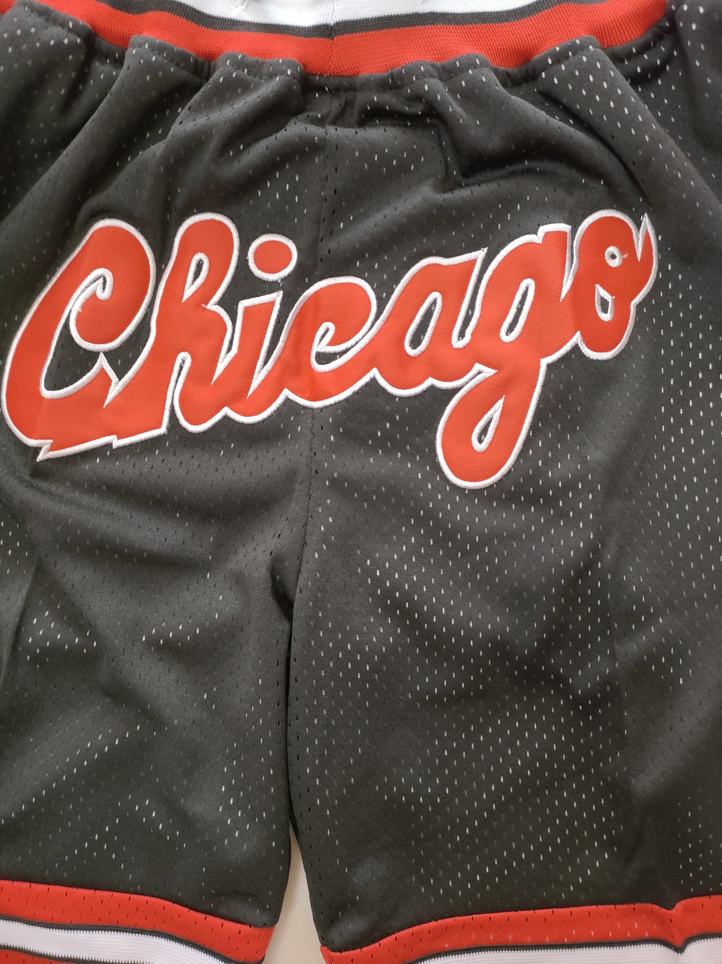 Chicago Bulls black one-piece pocket pants