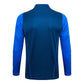 2023/2024 Manchester United Half-Pull Training Suit Royal Blue Football Shirt 1:1 Thai Quality