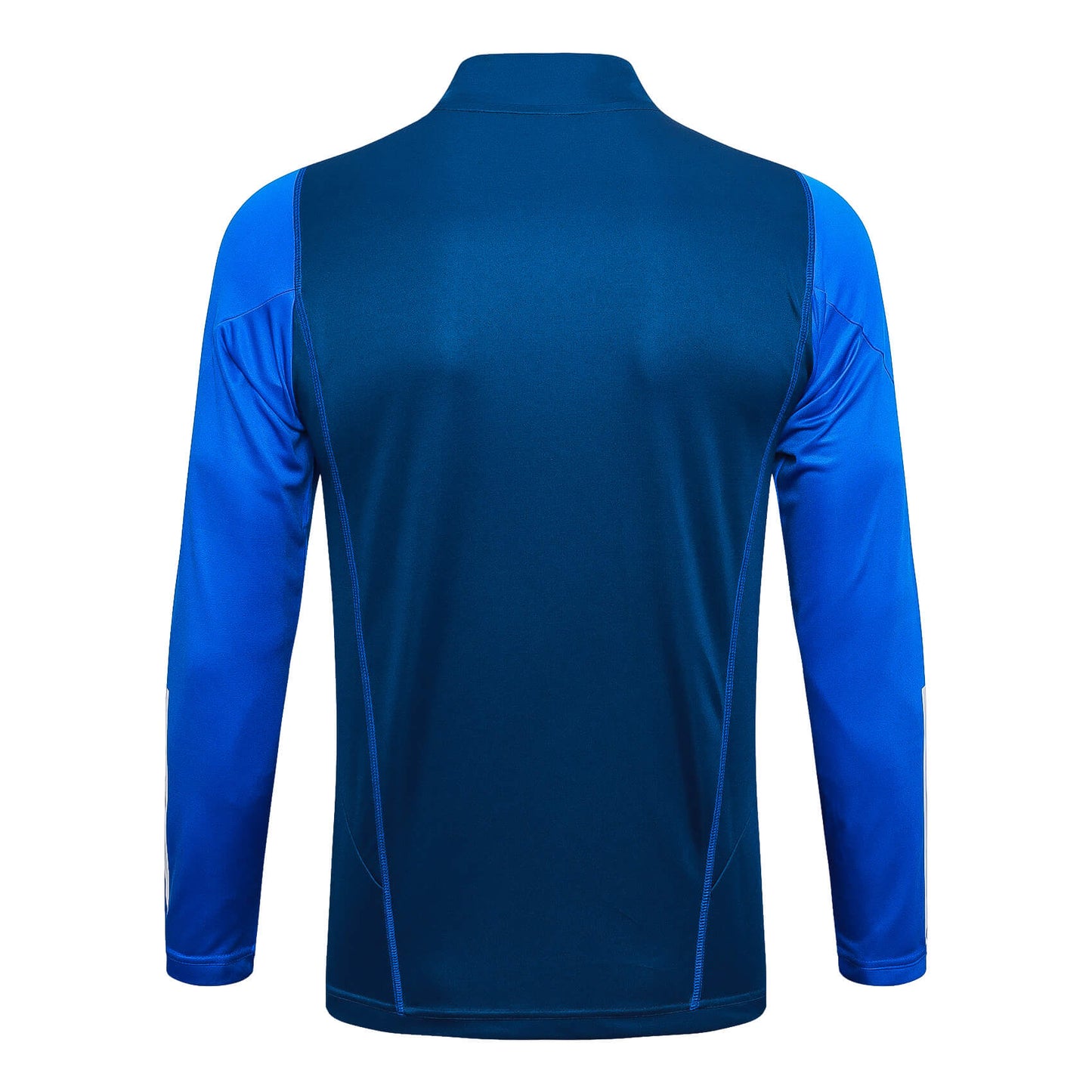 2023/2024 Manchester United Half-Pull Training Suit Royal Blue Football Shirt 1:1 Thai Quality