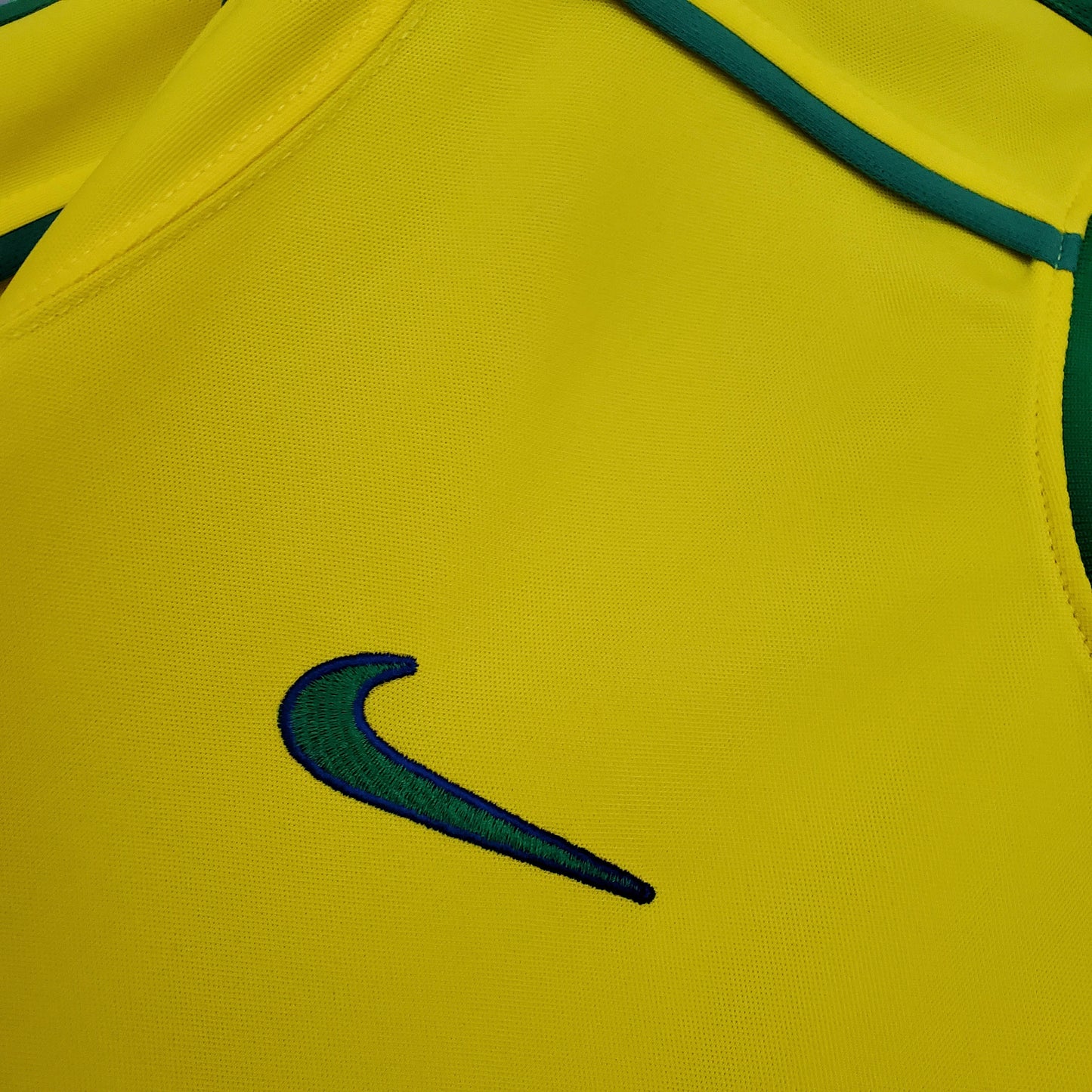 1998 Retro Brazil Soccer Jersey Home