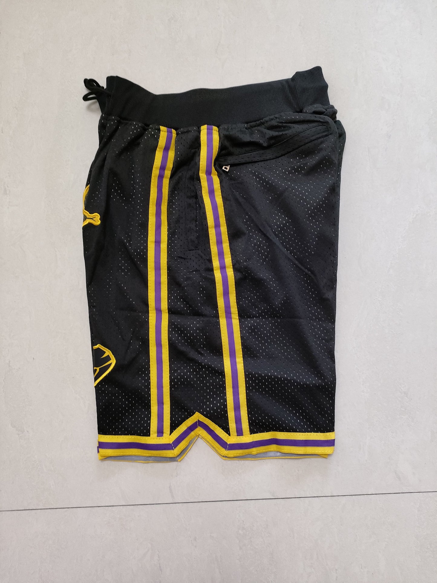 Los Angeles Lakers Mamba Black Snakes Size 8 Pocket Pants