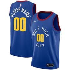 Custom Denver Nuggets Jersey