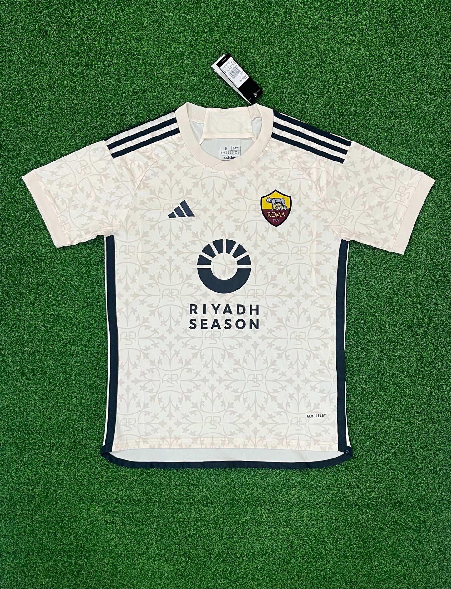 2425  Roma Away   jersey Embroidered Fan Edition