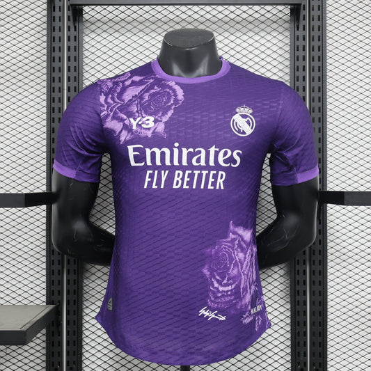 24-25 Real Madrid Y3 Purple Player Edition Jersey