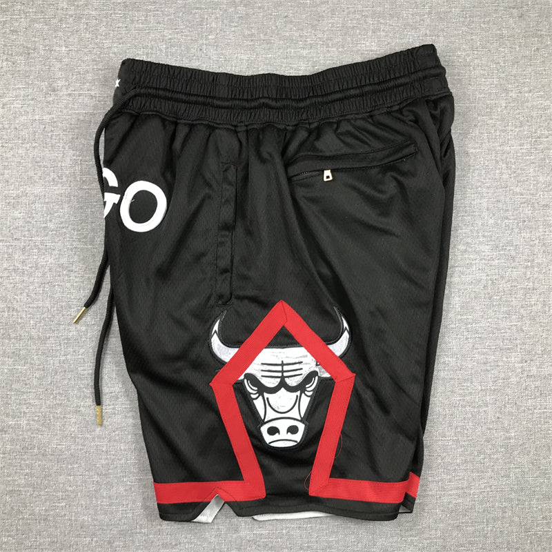 Pocket Pants 24 Bulls Black City Edition Shorts