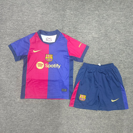 Kid's soccer jersey Barcelona home