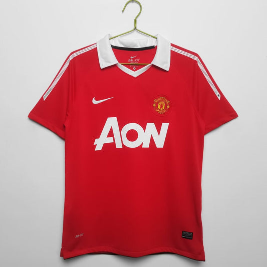 2010/2011 Retro Manchester United Home Football Shirt 1:1 Thai Quality