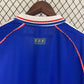 1998 Retro Long Sleeve France Home Football Shirt 1:1 Thai Quality