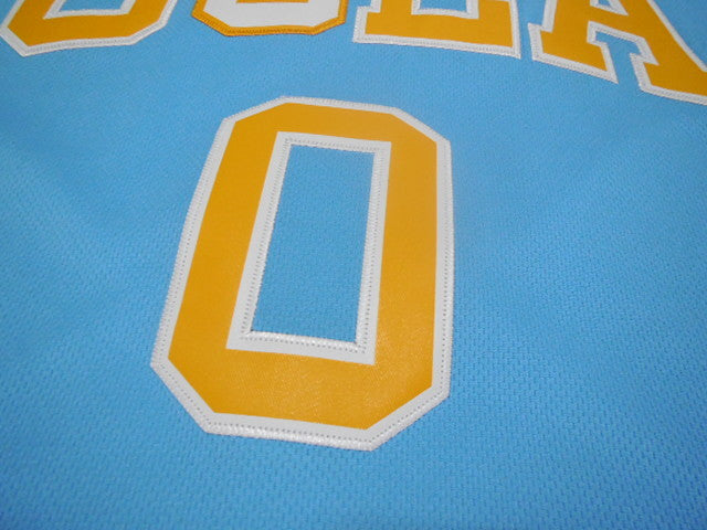 NCAA UCLA No. 0 Spruit Blue Jersey