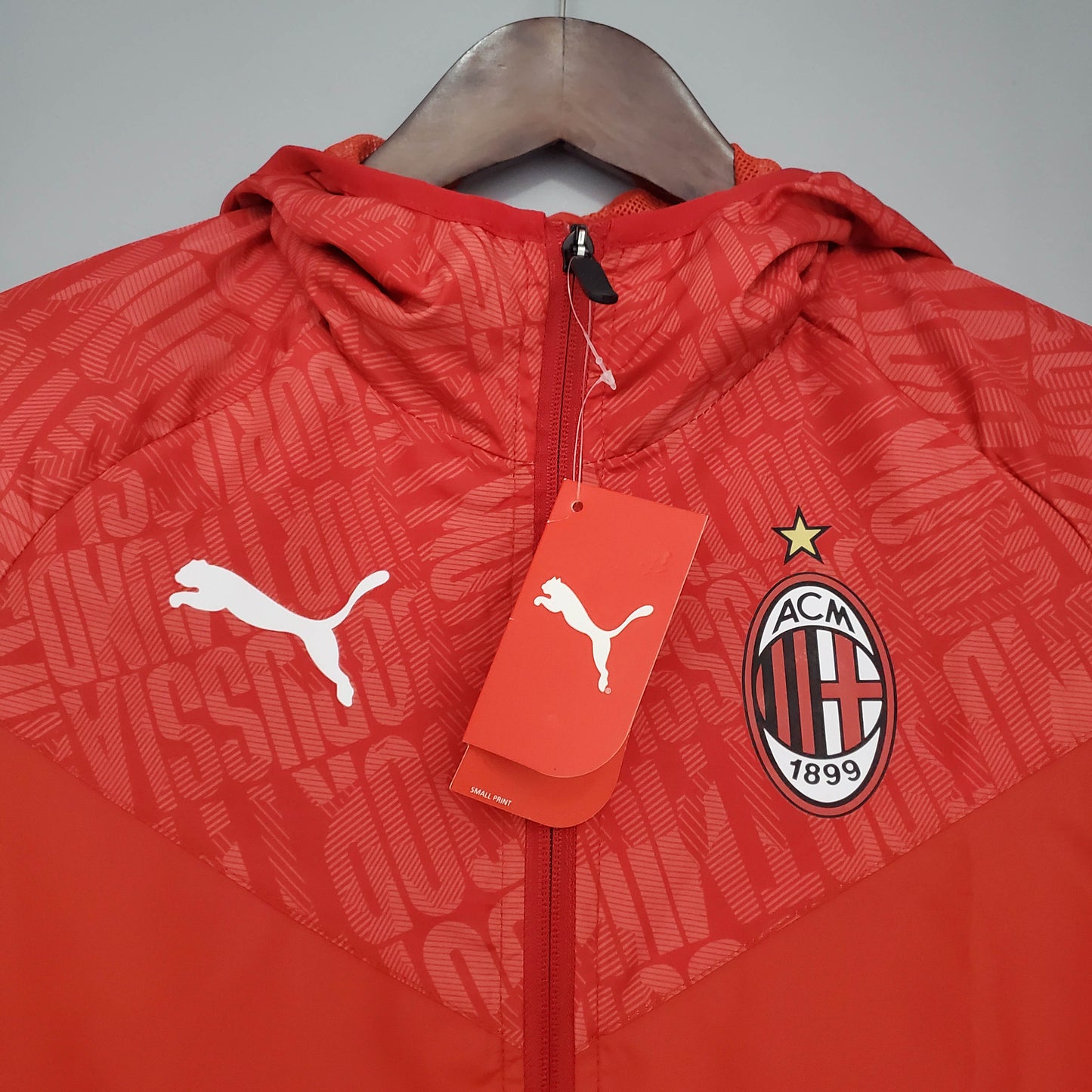 2021/2022 Windbreaker Football Jersey AC Milan Red 1:1 Thai Quality