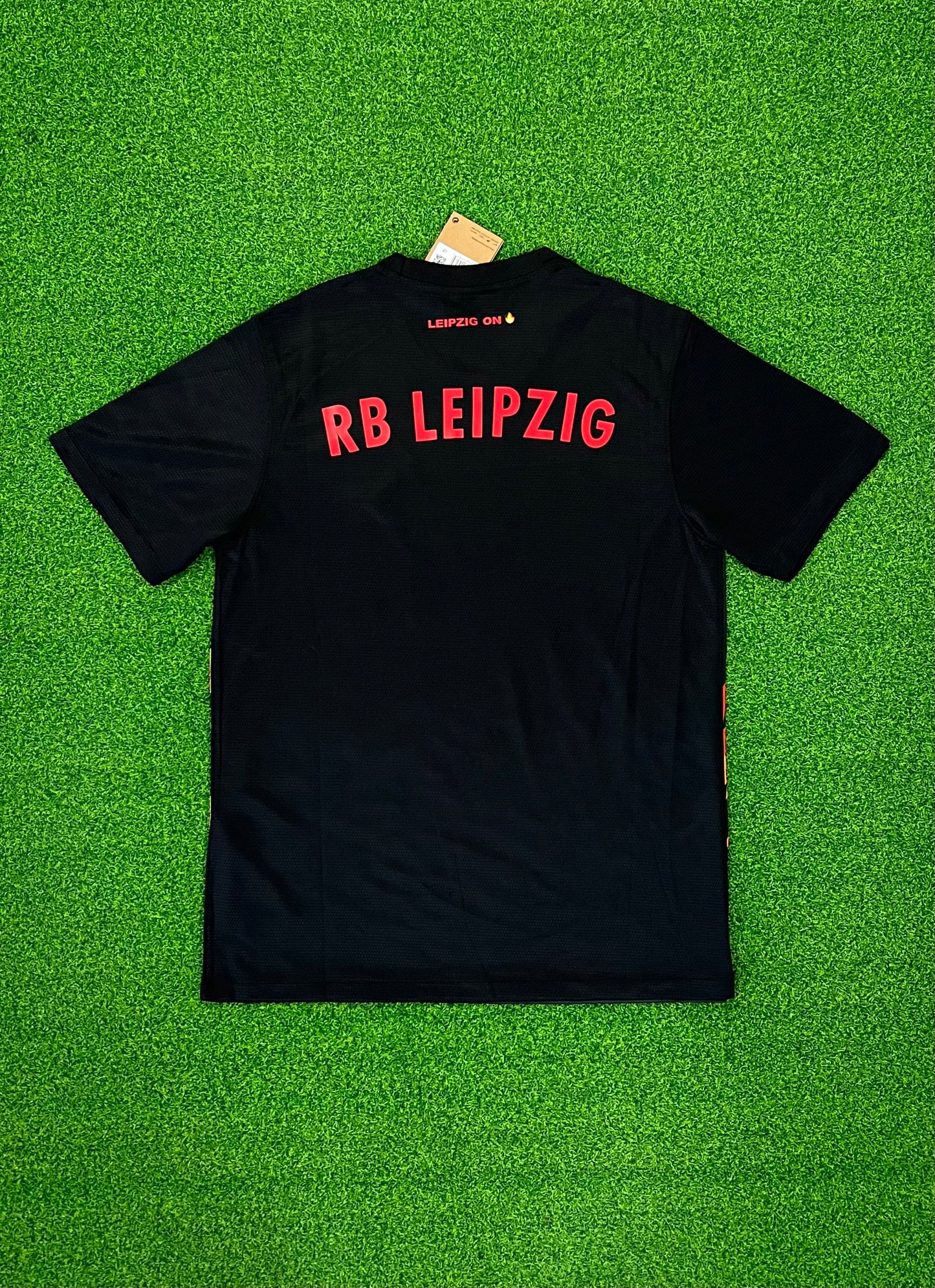 2425 RB Leipzig "RBL OnFire" Soccer Jersey. Embroidered Fan Edition