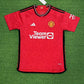 2425 Manchester United  Home  jersey Embroidered Fan Edition