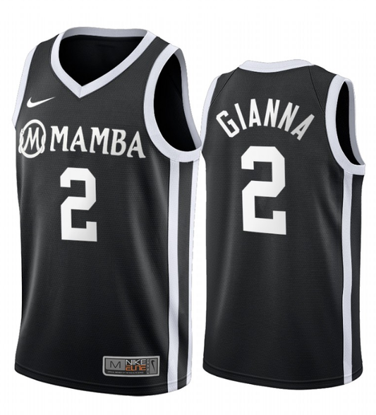 NCAA Kobe Bryant's daughter No. 2 GIGI black jersey