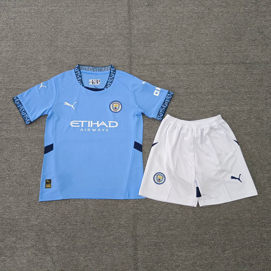 Kid's soccer jersey Manchester City home