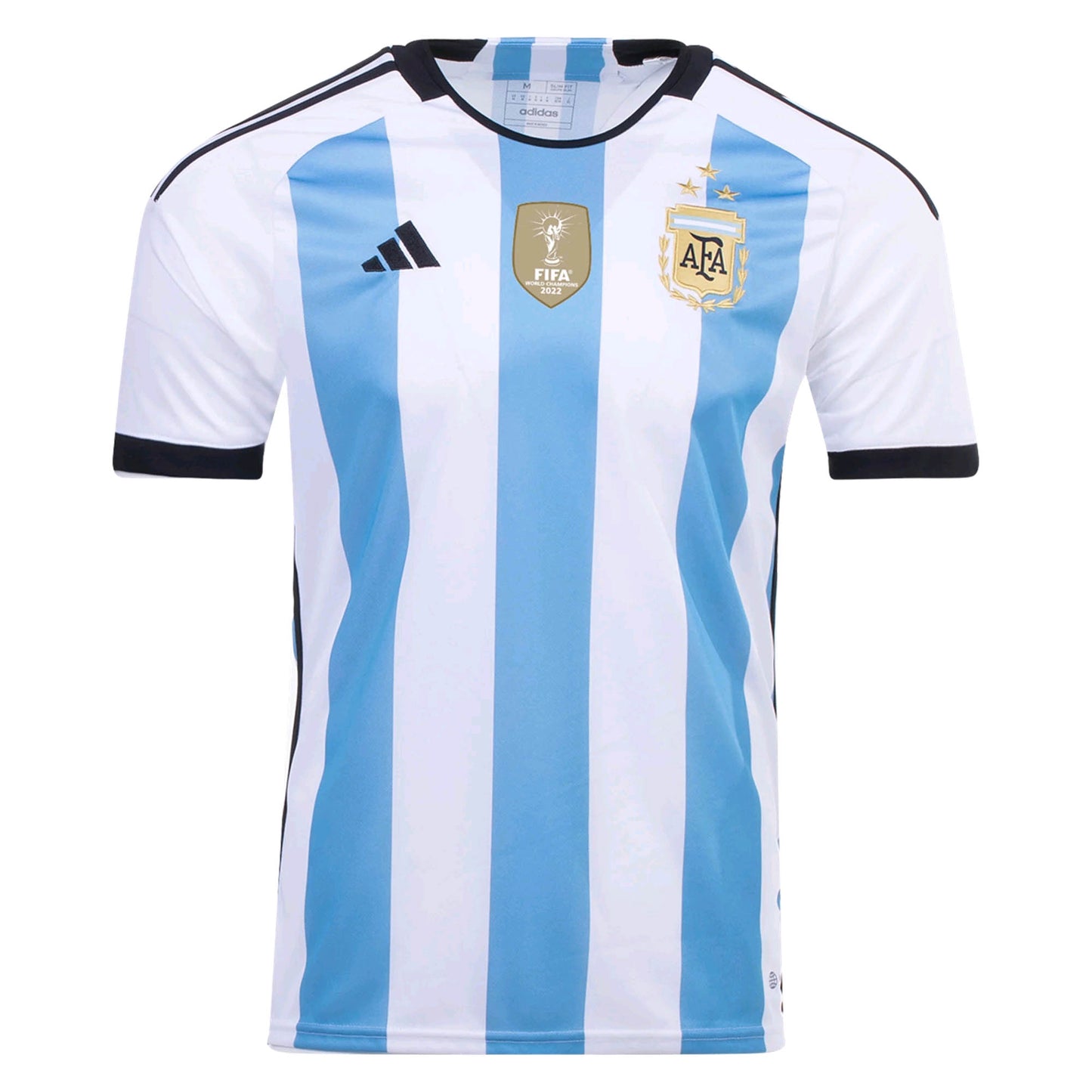 2022 Argentina National Team Jersey Home Three Stars Commemorative Edition