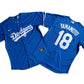 Los Angeles Dodgers 18# Yoshinobu Yamamoto Blue Player Jersey