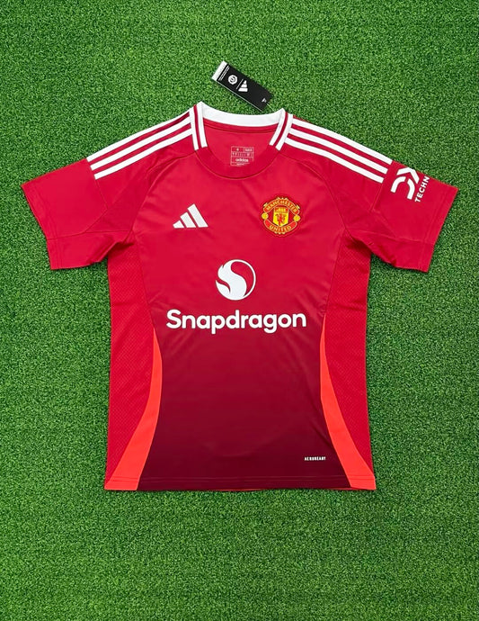 24-25 Manchester United home soccer jersey