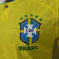 2022 FIFA World Cup Long Sleeve Player Version Brazil Home Soccer Jersey