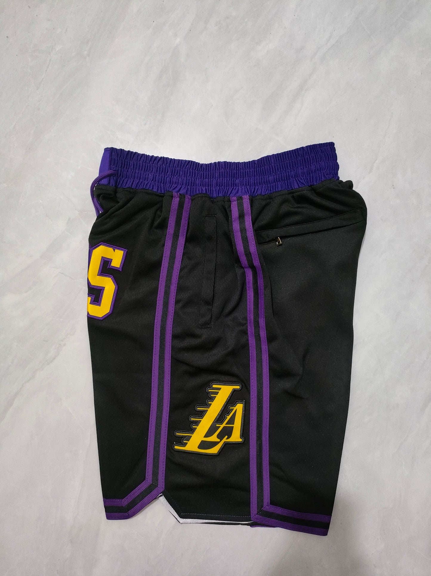 Los Angeles Lakers Black 24 City Edition Pocket Pants