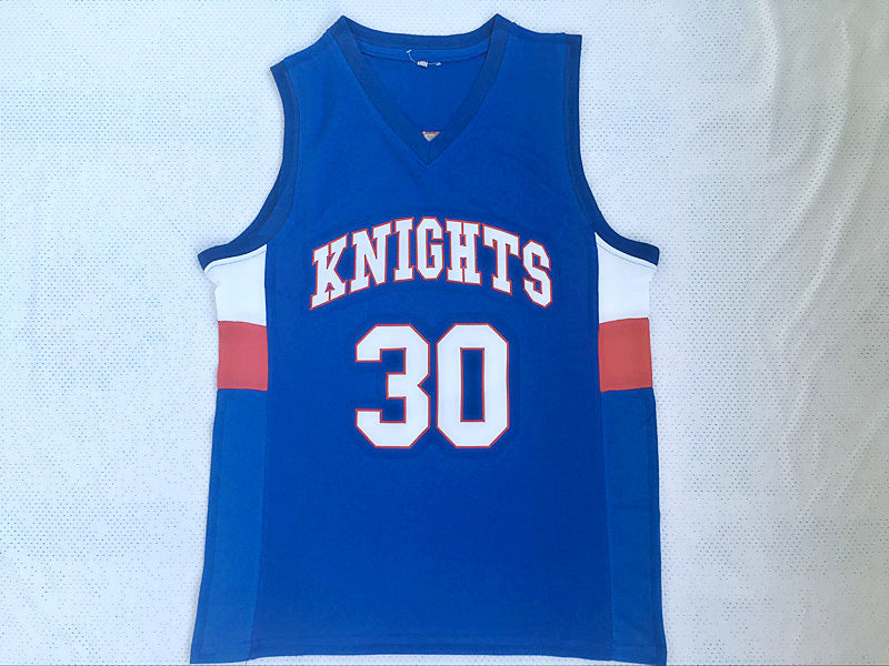 Curry No. 30 High School Blue Jersey