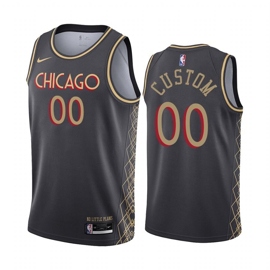 Custom Chicago Bulls City Edition Jersey