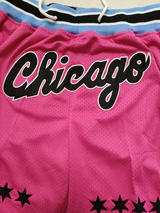 Chicago Bulls pink pocket pants