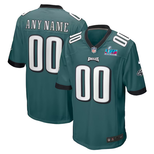 Custom Philadelphia Eagles Super Bowl Jersey