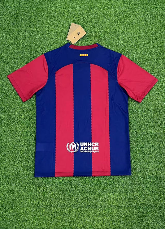 2425  Barcelona Home   jersey Embroidered Fan Edition