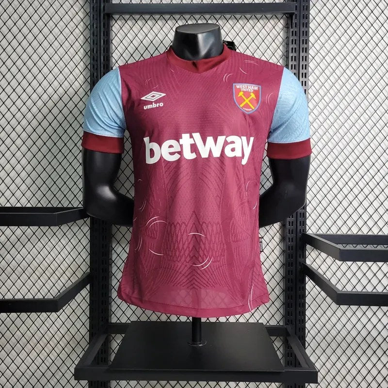 2023/2024 Player Version West Ham United Home Football Shirt 1:1 Thai Quality