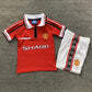 1998/1999 Retro Kids Size Manchester United Home Football Shirt 1:1 Thai Quality