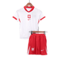 Poland Home Jersey Kit EURO 2024 Kids(Jersey+Shorts)