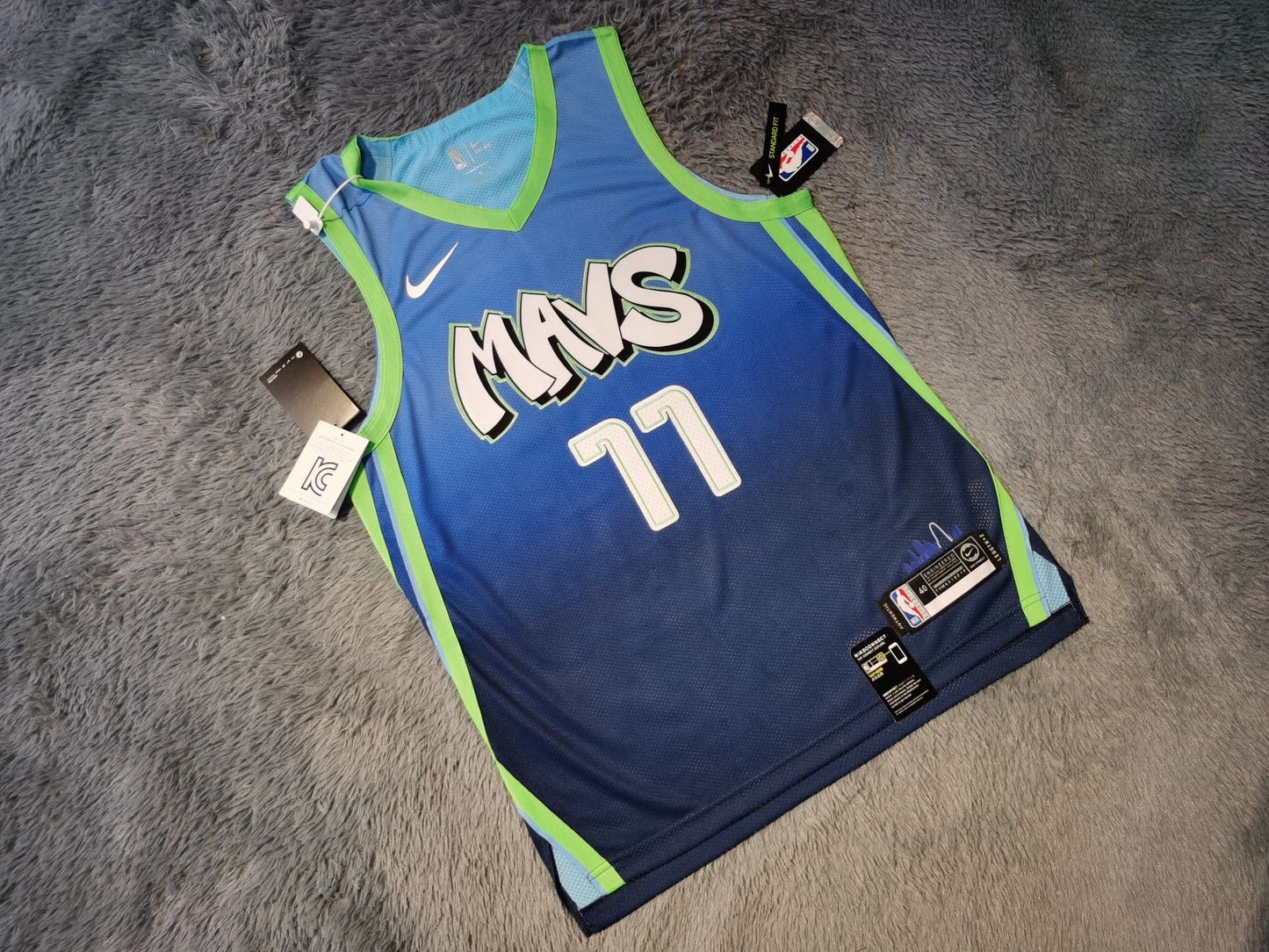 Custom Dallas Mavericks City Edition Authentic Jersey