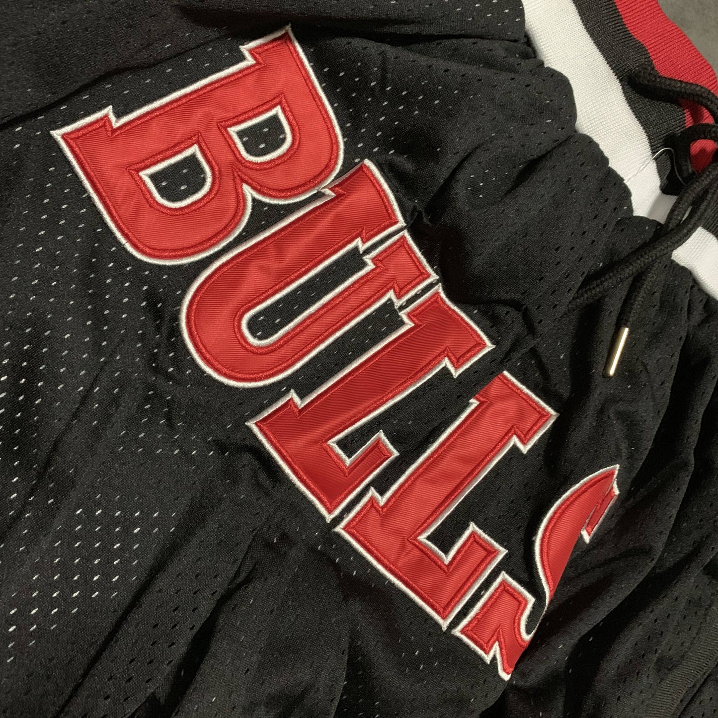 Chicago Bulls JUST DON collaboration shorts black