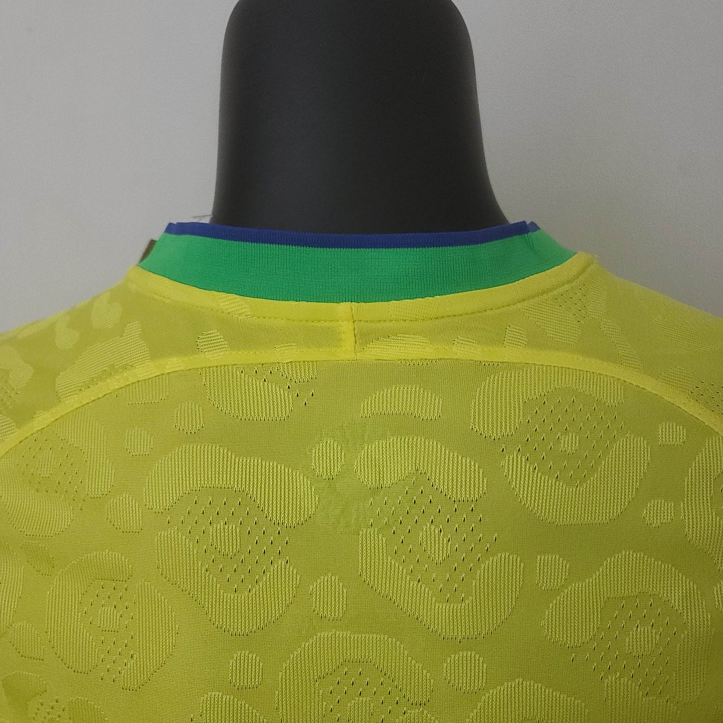 2022 FIFA World Cup Long Sleeve Player Version Brazil Home Soccer Jersey