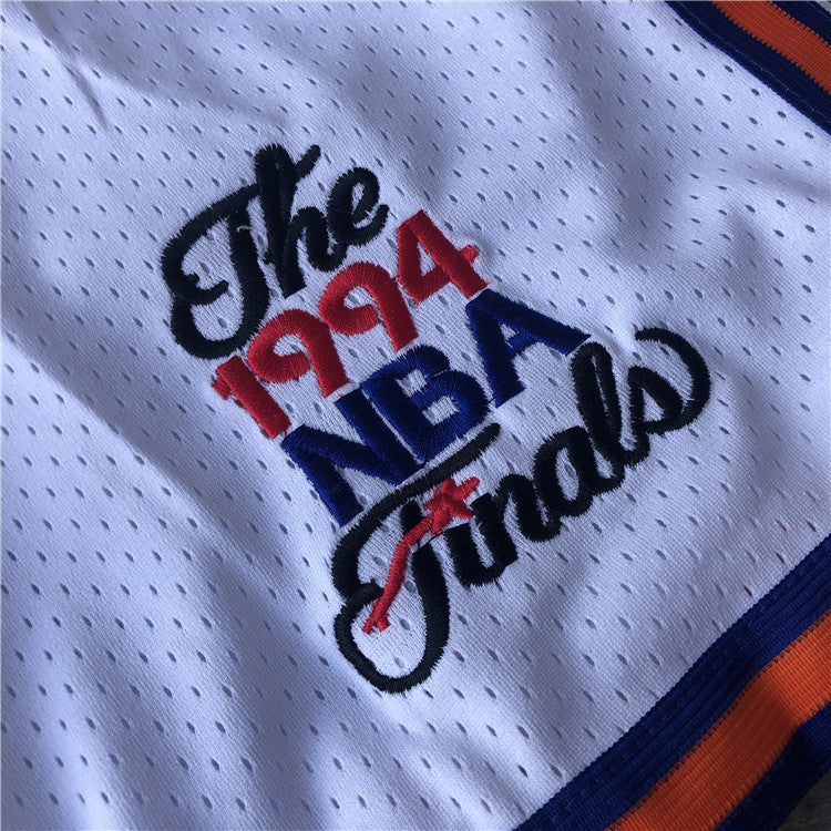 New York Knicks JUST DON co-branded shorts-white shorts