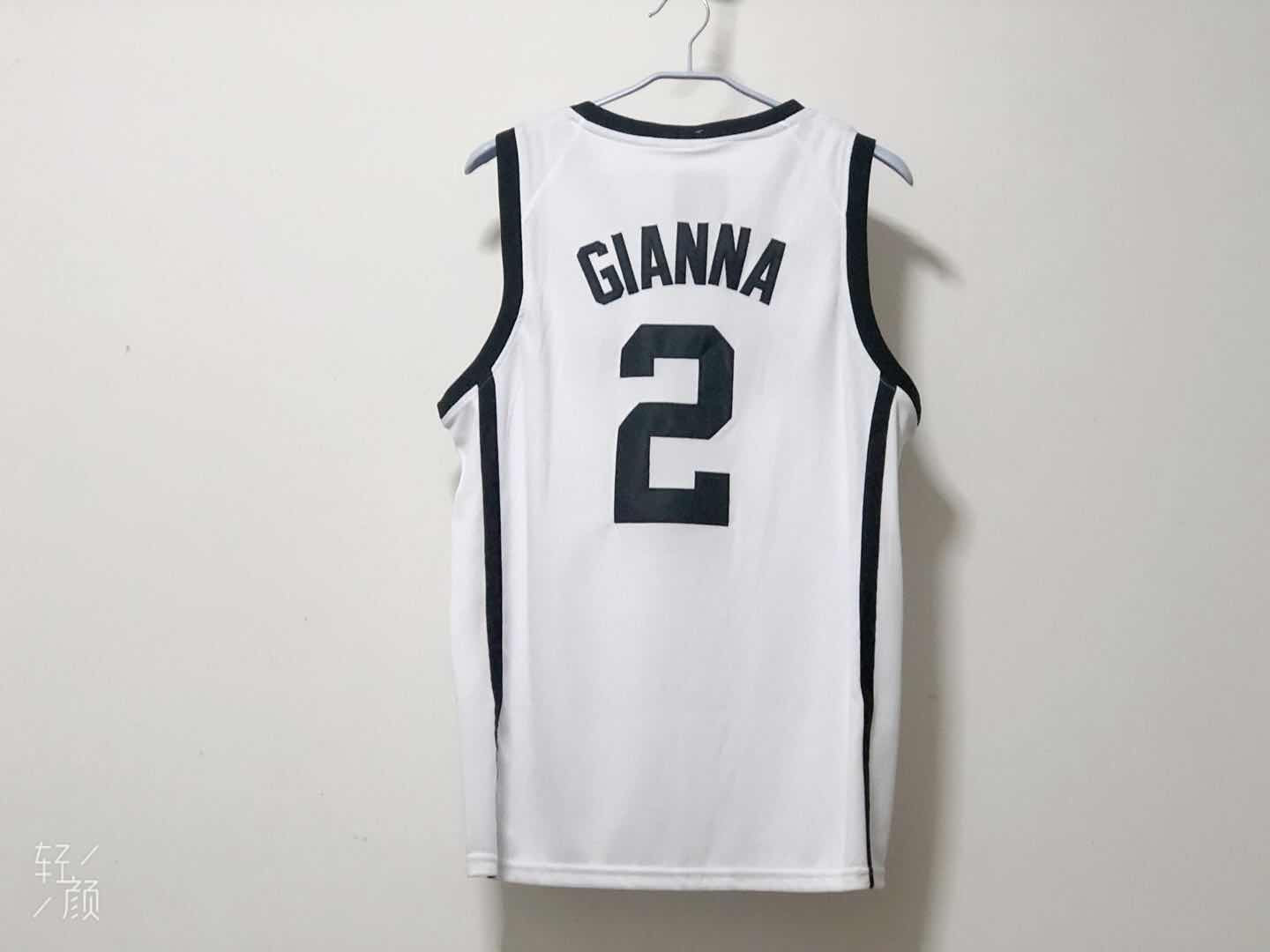 NCAA Kobe Bryant's daughter No. 2 GIGI white jersey