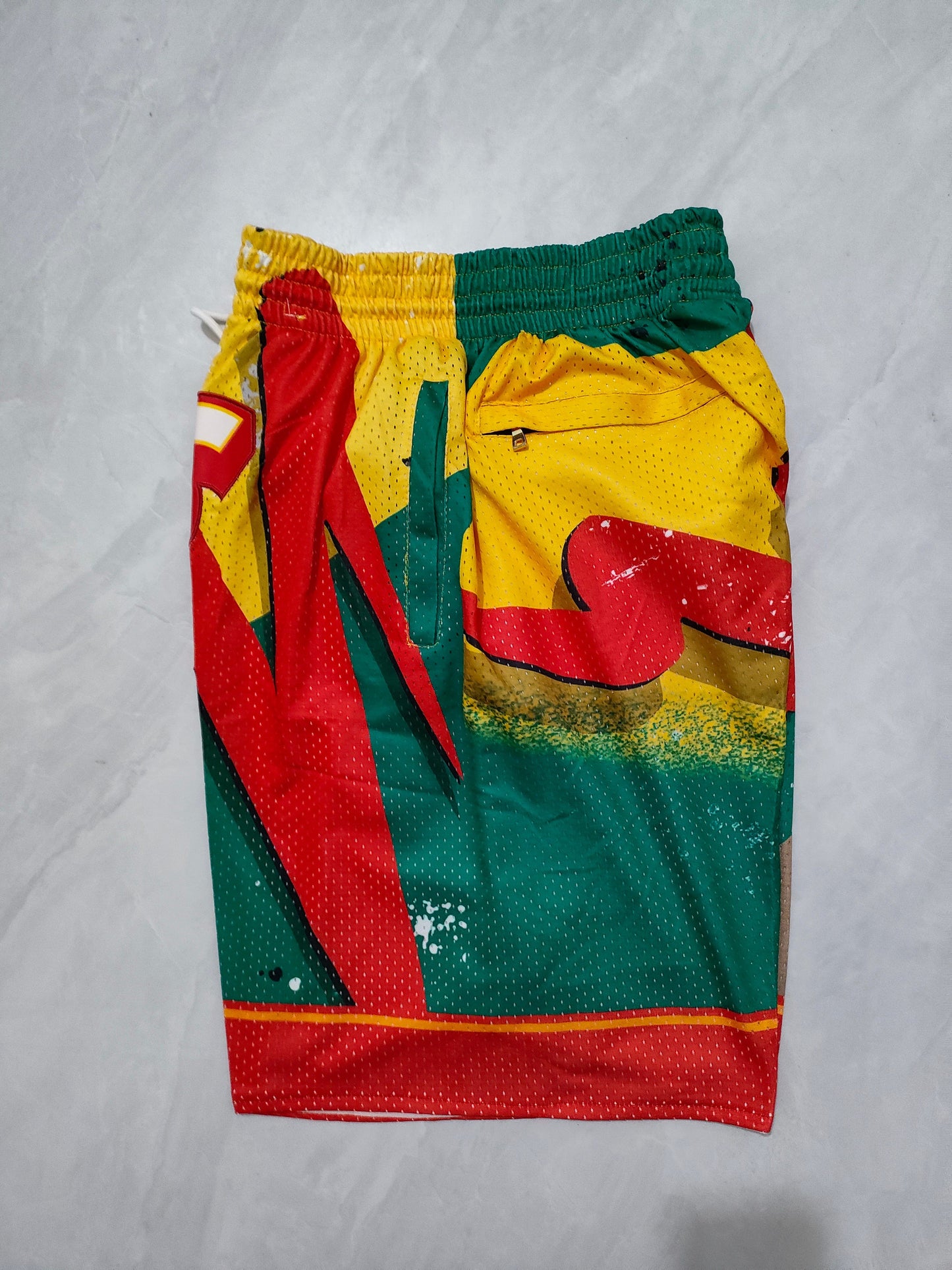 Oklahoma City Thunder Quick Green Red Swing Pocket Pants