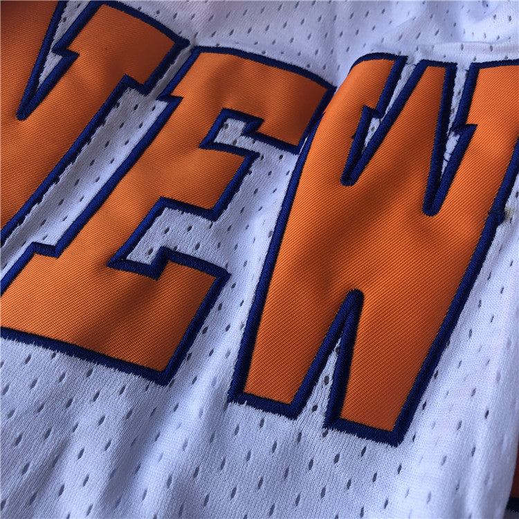 New York Knicks JUST DON co-branded shorts-white shorts