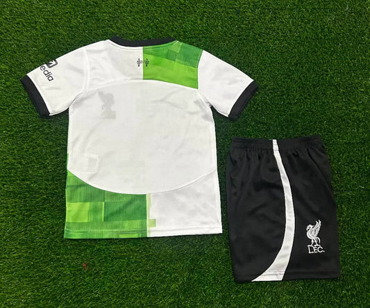 2023/2024 Kids Size Liverpool Away Soccer Jersey 1:1 Thai Quality