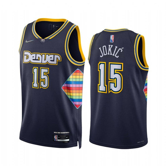 Custom Denver Nuggets 2021-22 City Edition Jersey