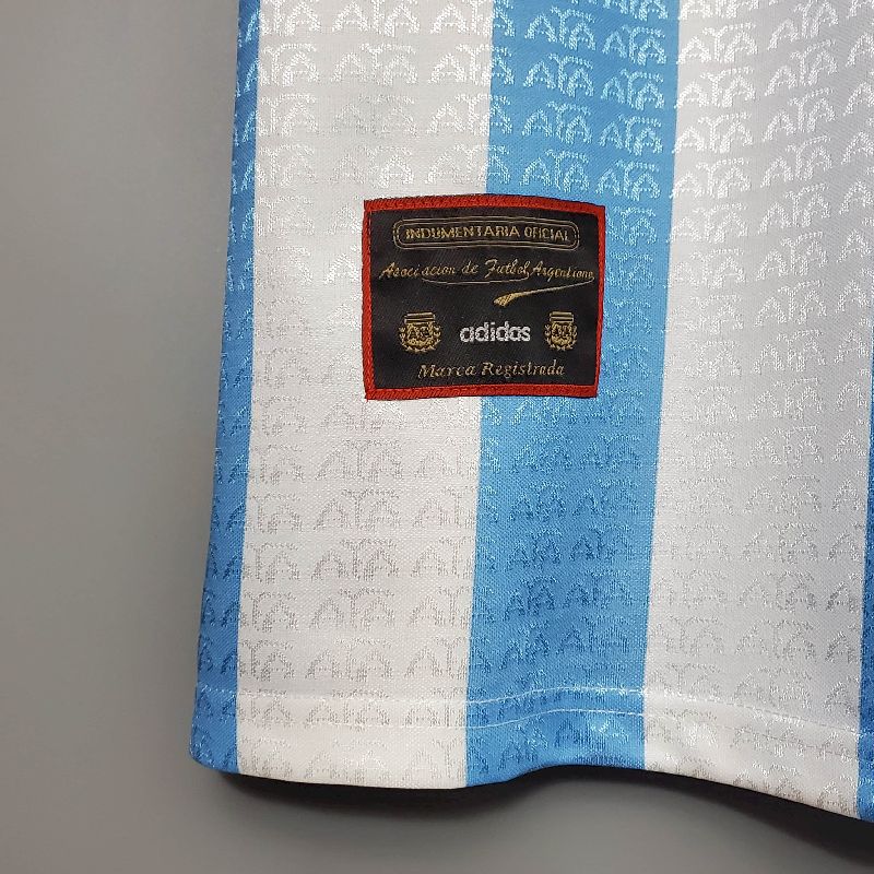 1996 Retro Argentina National Team Home Jersey