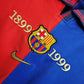 Retro Long Sleeve Barcelona 100th Anniversary Version Football Shirt Home 1:1 Thai Quality