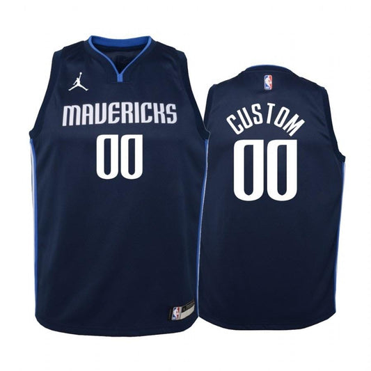 Custom Dallas Mavericks Statement Jersey